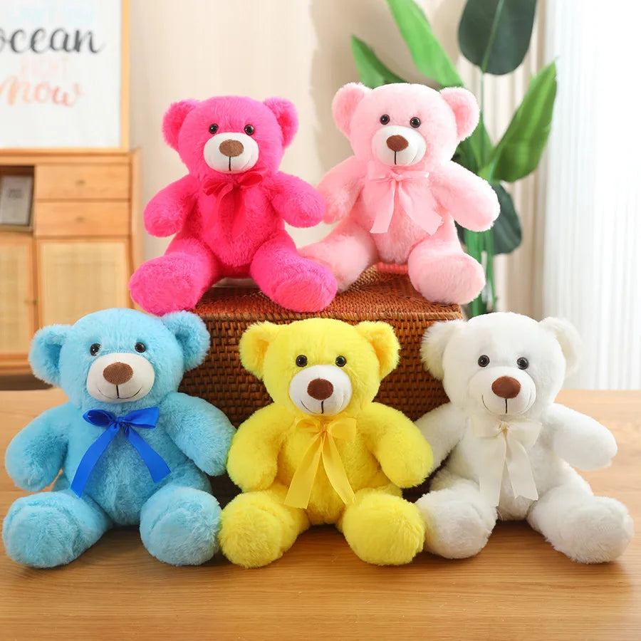 Ribbon Teddy Bear Plushy