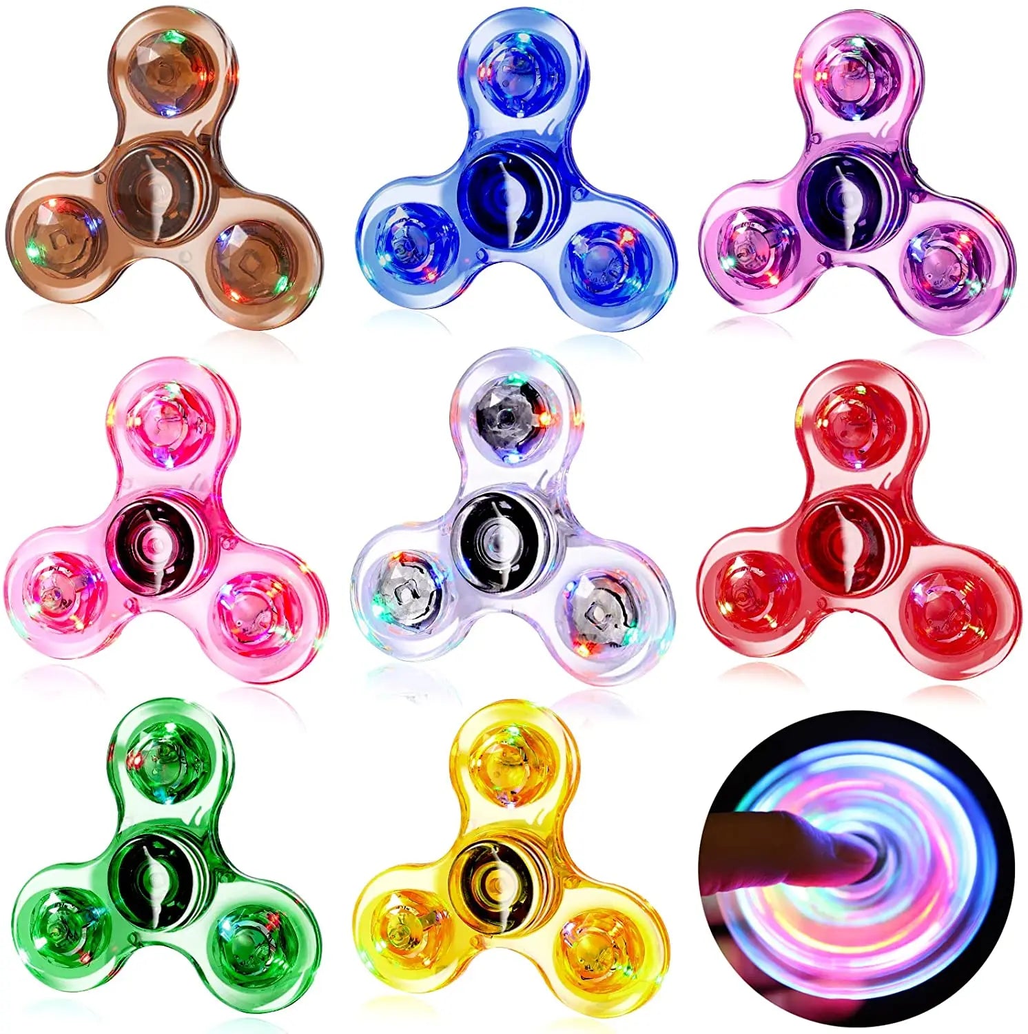 LED Fidget Spinners